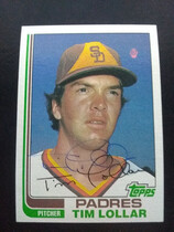 1982 Topps Base Set #587 Tim Lollar