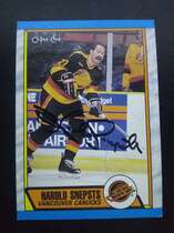 1989 O-Pee-Chee OPC Base Set #286 Harold Snepsts