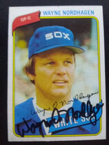 1980 Topps Base Set #487 Wayne Nordhagen