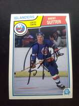 1983 O-Pee-Chee OPC Base Set #18 Brent Sutter