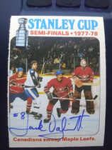1978 O-Pee-Chee OPC Base Set #262 Stanley Cup Semis