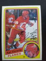 1984 O-Pee-Chee OPC Base Set #223 Kari Eloranta