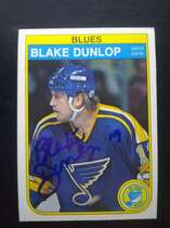 1982 O-Pee-Chee OPC Base Set #301 Blake Dunlop