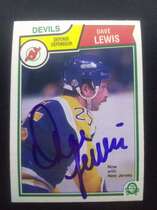 1983 O-Pee-Chee OPC Base Set #158 Dave Lewis