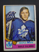1974 Topps Base Set #180 Borje Salming