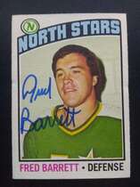 1976 O-Pee-Chee OPC NHL #249 Fred Barrett