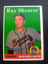 1958 Topps Base Set #283 Ray Shearer