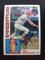 1984 Topps Base Set #214 Paul Householder