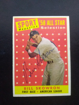1958 Topps Base Set #477 Bill Skowron