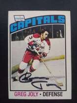 1976 O-Pee-Chee OPC NHL #52 Greg Joly