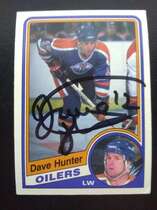 1984 O-Pee-Chee OPC Base Set #246 Dave Hunter
