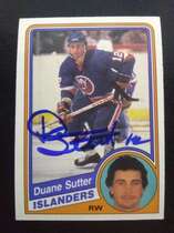 1984 O-Pee-Chee OPC Base Set #137 Duane Sutter