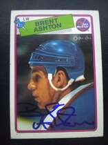 1988 O-Pee-Chee OPC Base Set #128 Brent Ashton