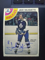 1978 O-Pee-Chee OPC Base Set #391 Jack Valiquette