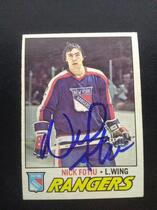 1977 O-Pee-Chee OPC Base Set #11 Nick Fotiu