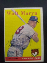 1958 Topps Base Set #122 Walt Moryn