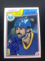 1983 O-Pee-Chee OPC Base Set #62 Real Cloutier
