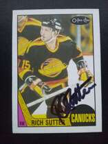 1987 O-Pee-Chee OPC Base Set #258 Rich Sutter