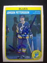 1982 O-Pee-Chee OPC Base Set #309 Jorgen Pettersson