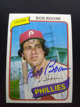 1980 Topps Base Set #470 Bob Boone