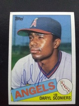 1985 Topps Base Set #604 Daryl Sconiers
