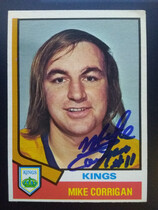 1974 O-Pee-Chee OPC NHL #37 Mike Corrigan