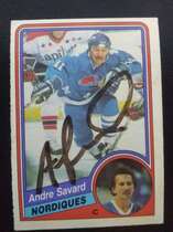 1984 O-Pee-Chee OPC Base Set #288 Andre Savard