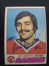 1977 O-Pee-Chee OPC Base Set #63 Rick Hampton