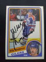 1984 O-Pee-Chee OPC Base Set #250 Willy Lindstrom