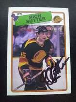 1988 O-Pee-Chee OPC Base Set #255 Rich Sutter