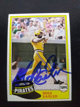 1981 Topps Base Set #92 Mike Easler