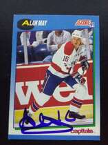 1991 Score Canadian (English) #545 Alan May