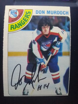 1978 O-Pee-Chee OPC Base Set #11 Don Murdoch