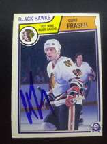 1983 O-Pee-Chee OPC Base Set #102 Curt Fraser