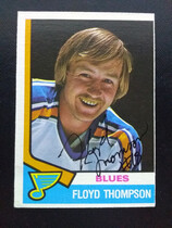 1974 O-Pee-Chee OPC NHL #298 Floyd Thomson