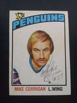 1976 O-Pee-Chee OPC NHL #268 Mike Corrigan