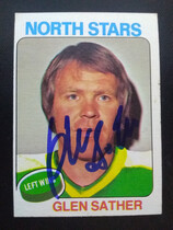 1975 Topps Base Set #222 Glen Sather