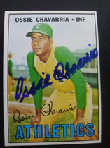 1967 Topps Base Set #344 Ossie Chavarria