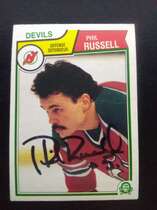 1983 O-Pee-Chee OPC Base Set #237 Phil Russell
