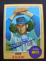 1968 Topps Base Set #521 Don Shaw