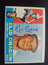 1960 Topps Base Set #543 Elio Chacon