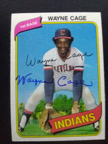 1980 Topps Base Set #208 Wayne Cage