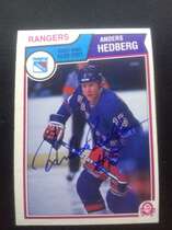 1983 O-Pee-Chee OPC Base Set #245 Anders Hedberg