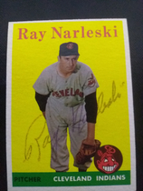 1958 Topps Base Set #439 Ray Narleski