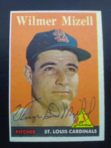 1958 Topps Base Set #385 Wilmer Mizell