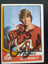 1974 O-Pee-Chee OPC NHL #33 Curt Bennett