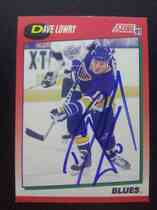 1991 Score Canadian (English) #149 Dave Lowry