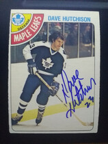 1978 O-Pee-Chee OPC Base Set #289 Dave Hutchinson