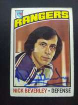 1976 O-Pee-Chee OPC NHL #41 Nick Beverley