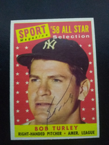 1958 Topps Base Set #493 Bob Turley
